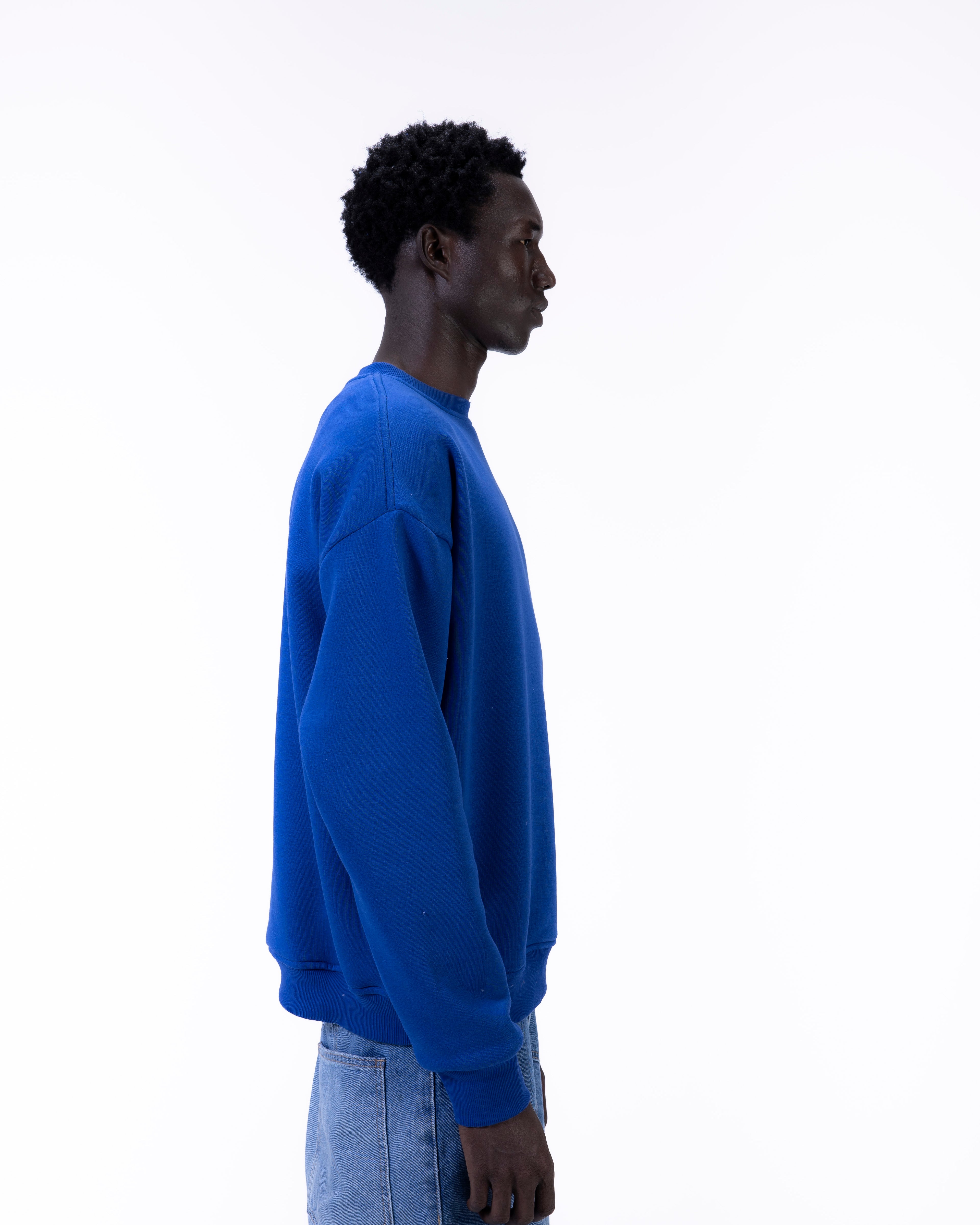 Blue Basic Crewneck
