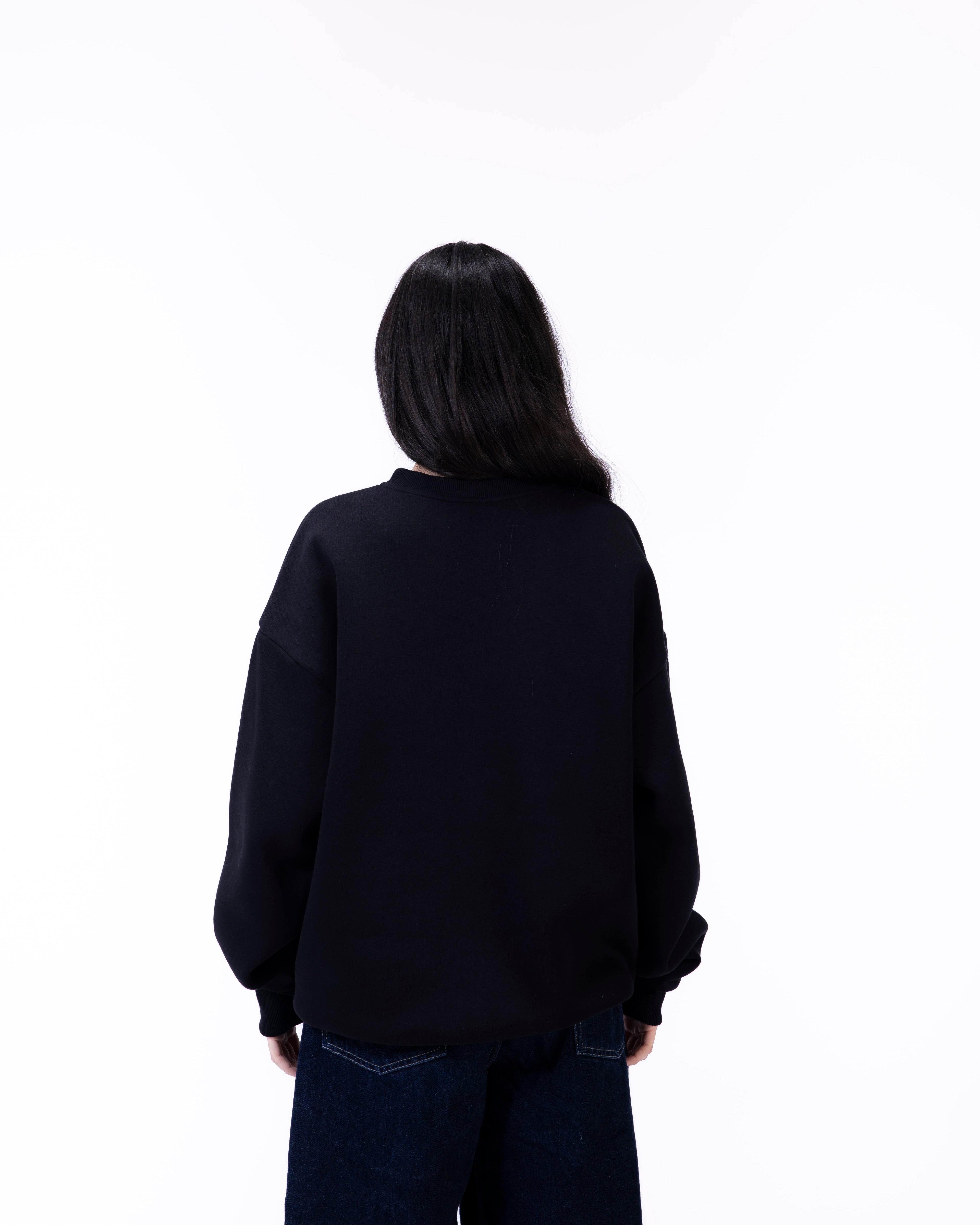 Black Basic Crewneck